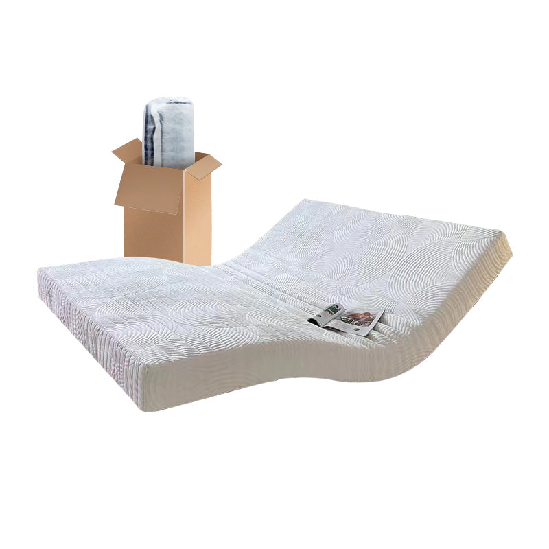 71# Orthopedic Comfortable Full-Size Foam Mattress with Memory Foam and Zipper Soft Compressible for Hospital or Living Room Use