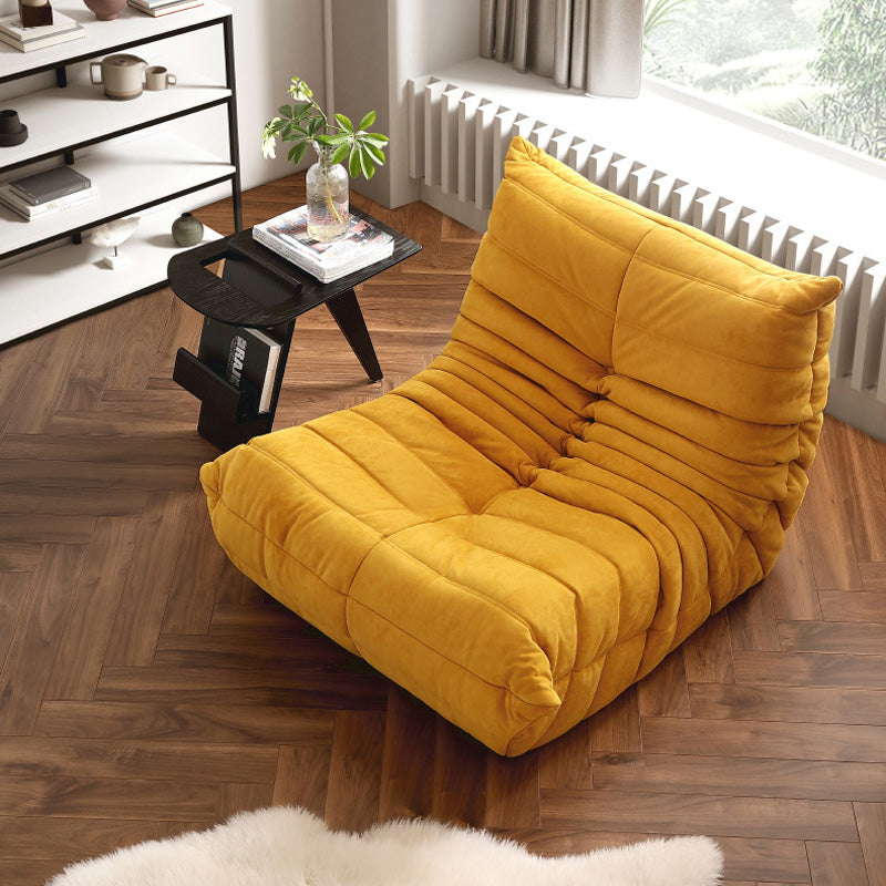 M0666-Cozy Minimalist Modern Portable Single Leisure Bean Bag Chair Sofa Bed with Fabric Upholstery and Foam Fill for Home Use