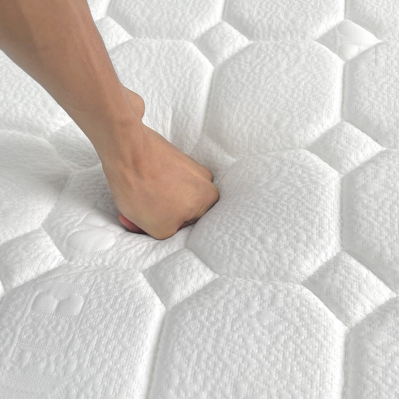 91# hotel roll up in a box king size hybrid mattress knitted fabric pocket spring mattress