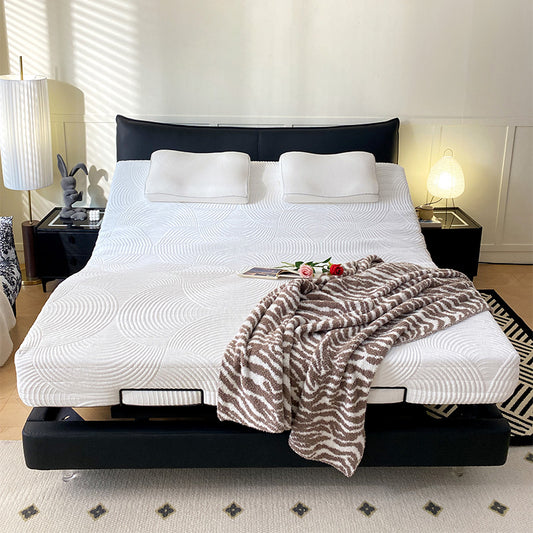 71# Orthopedic Comfortable Full-Size Foam Mattress with Memory Foam and Zipper Soft Compressible for Hospital or Living Room Use