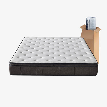 30# High Quality Queen-Size Home Furniture Mattress Soft Spring Memory Foam Bed Box Rolled Foldable Home School Hospital Apartment