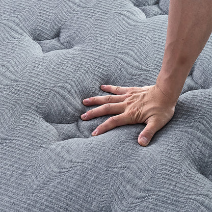 60# Comfortable King-Size Rolled Memory Foam Mattress Portable Breathable Design 'Bed Box' Feature Latex Hotel Bedroom Villa Sleep