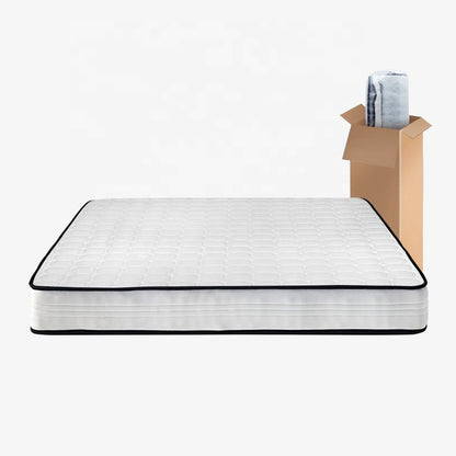 70# Modern King-Size Breathable Pocket Spring Foam Mattress Foldable Carton Design Comfort Sleep Features Bedroom School Hotel